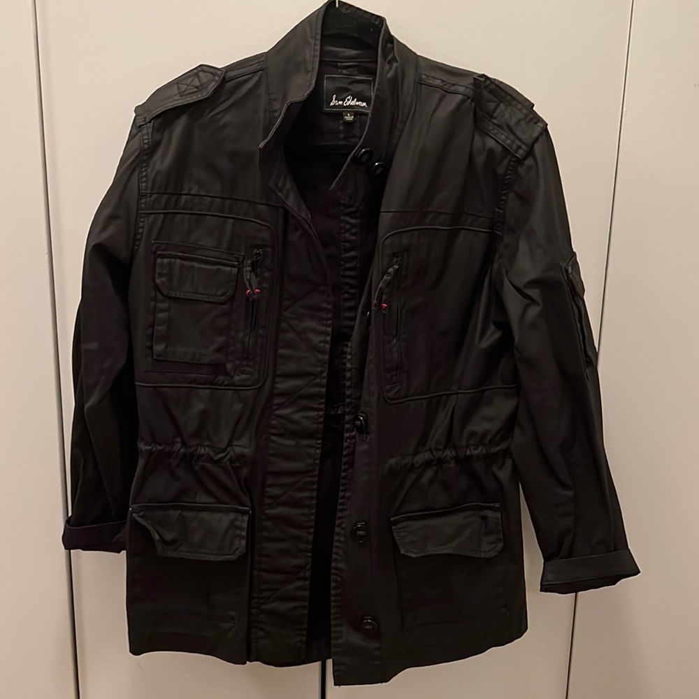 Sam Edelman Waxed Canvas Jacket L